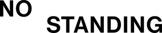 No Standing logo